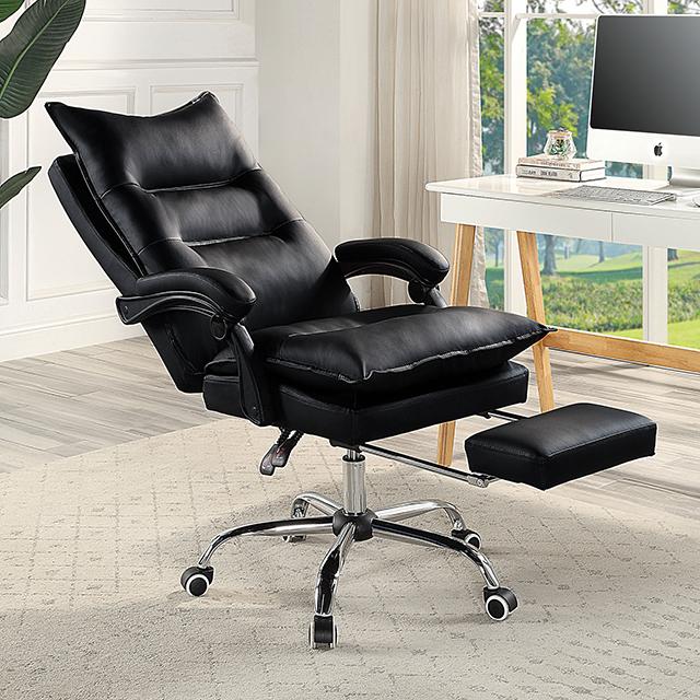 PERCE Office Chair, Black - Olympia Furniture (Saint George, Utah)