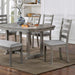 LAQUILA Dining Table, Gray - Olympia Furniture (Saint George, Utah)