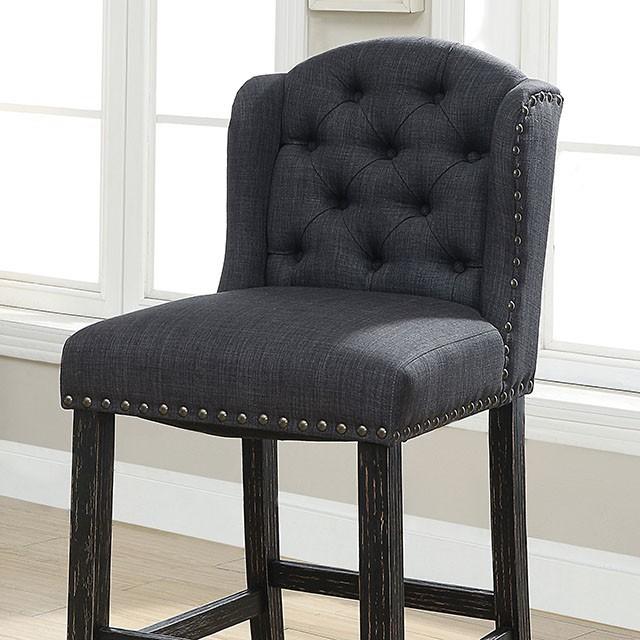 SANIA Bar Ht. Wingback Chair (2/CTN) - Olympia Furniture (Saint George, Utah)