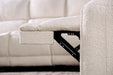MORCOTE Power Recliner, Beige - Olympia Furniture (Saint George, Utah)
