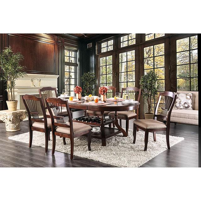 Jordyn Brown Cherry Dining Table - Olympia Furniture (Saint George, Utah)