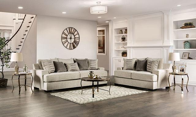 HOLBORN Sofa, Beige - Olympia Furniture (Saint George, Utah)