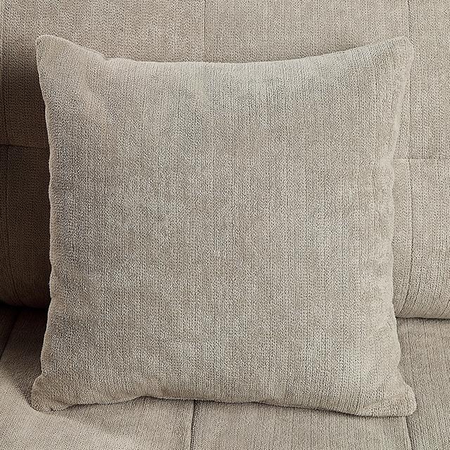 LYNDA Sofa w/ Pillows, Light Gray - Olympia Furniture (Saint George, Utah)