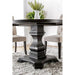 NERISSA Antique Black Round Table, Antique Black - Olympia Furniture (Saint George, Utah)