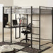 Sherman Silver/Gun Metal Full & Queen Bed w/ Workstation - Olympia Furniture (Saint George, Utah)