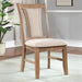 UPMINSTER Side Chair (2/CTN), Natural Tone/Beige - Olympia Furniture (Saint George, Utah)