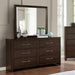 JAMIE Dresser With Support Rail - Olympia Furniture (Saint George, Utah)