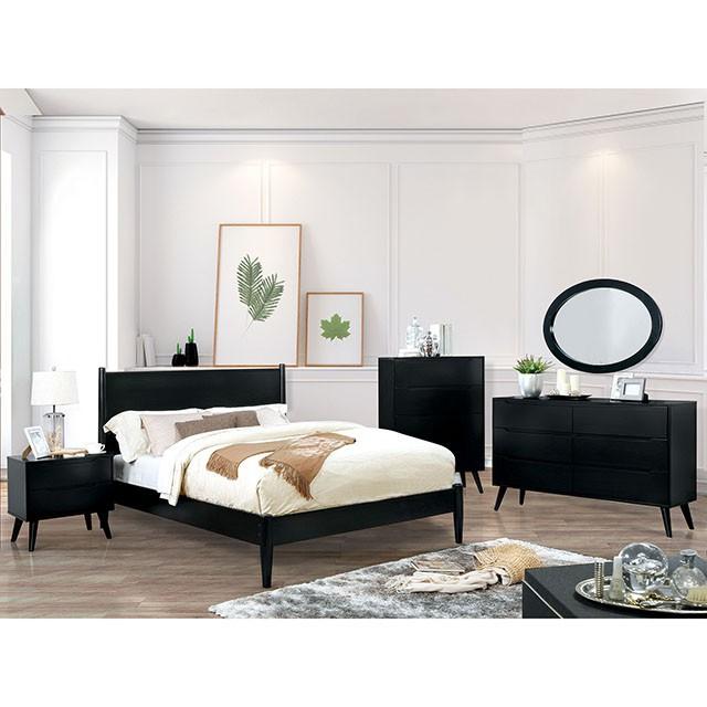 LENNART II Black Dresser - Olympia Furniture (Saint George, Utah)