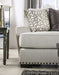 PICOTEE Sofa, Light Gray/Black - Olympia Furniture (Saint George, Utah)