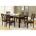 Weston II Espresso 7 Pc. Dining Table Set - Olympia Furniture (Saint George, Utah)