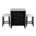 Chalcedony 3 Pc. Dining Table Set - Olympia Furniture (Saint George, Utah)