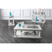Arlington Antique White Sofa Table - Olympia Furniture (Saint George, Utah)