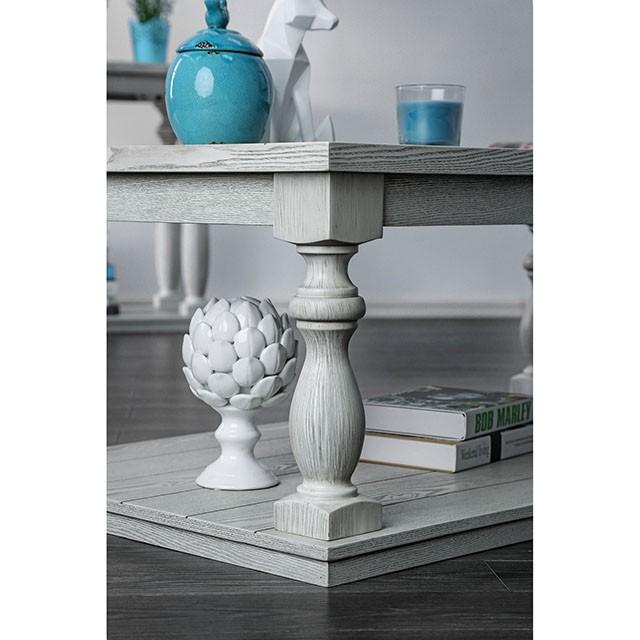 Arlington Antique White End Table - Olympia Furniture (Saint George, Utah)
