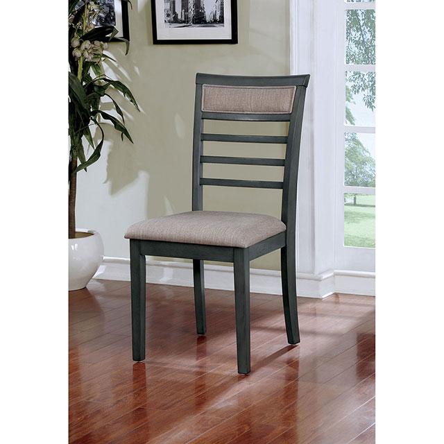 Fafnir Weathered Gray/Beige 6 Pc. Dining Table Set w/ Bench - Olympia Furniture (Saint George, Utah)
