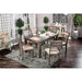 TAYLAH Weathered Gray/Beige 7 Pc. Dining Table Set - Olympia Furniture (Saint George, Utah)