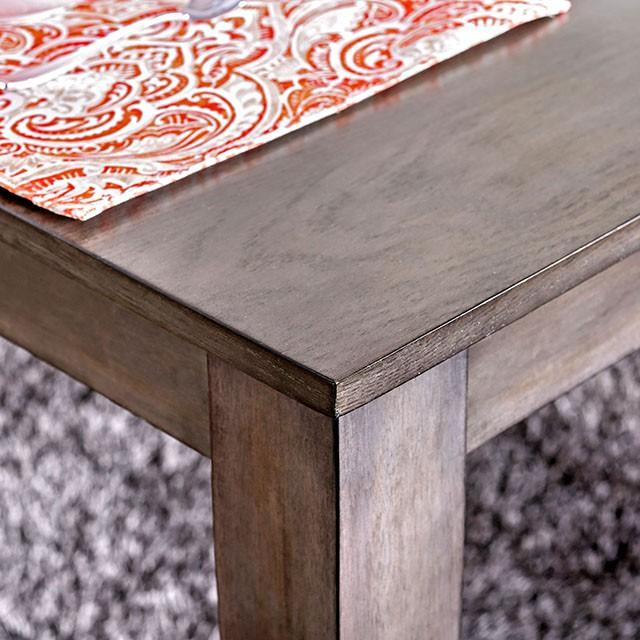 TAYLAH Weathered Gray/Beige 7 Pc. Dining Table Set - Olympia Furniture (Saint George, Utah)