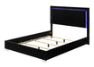 Sinistra Bed Beige, Black, White - Olympia Furniture (Saint George, Utah)