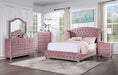 ZOHAR Night Stand, Pink - Olympia Furniture (Saint George, Utah)