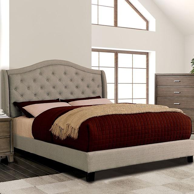 Carly Bed Grey & Brown - Olympia Furniture (Saint George, Utah)