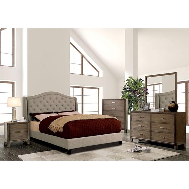 Carly Bed Grey & Brown - Olympia Furniture (Saint George, Utah)
