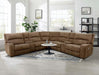 APOSTOLOS Power Sectional, Brown - Olympia Furniture (Saint George, Utah)