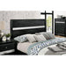 CHRISSY E.King, Full, & Queen Bed White, Grey, & Black - Olympia Furniture (Saint George, Utah)