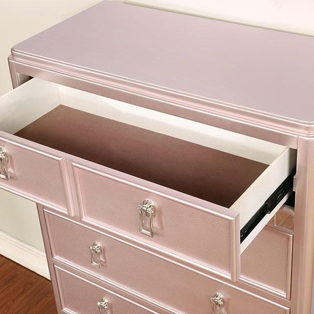 Ariston Rose Gold Chest - Olympia Furniture (Saint George, Utah)
