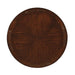 Elana Brown Cherry Round Dining Table - Olympia Furniture (Saint George, Utah)