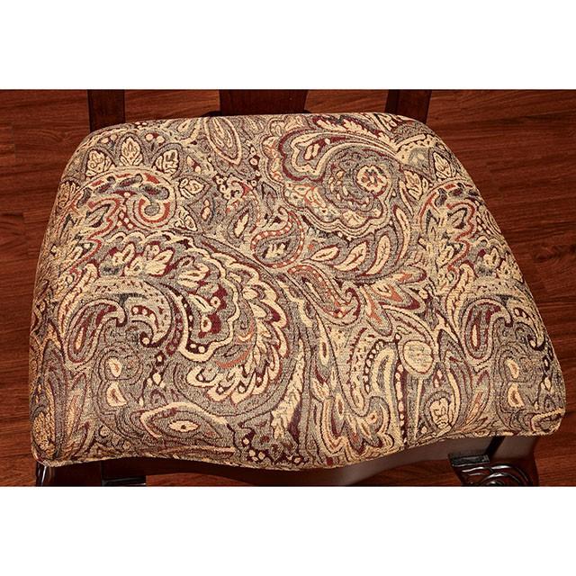 ELANA Brown Cherry Arm Chair (2/CTN) - Olympia Furniture (Saint George, Utah)