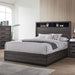 Conwy Gray Cal.King, E,King, & Queen Bed - Olympia Furniture (Saint George, Utah)