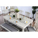 Georgia Antique White/Gray Bench - Olympia Furniture (Saint George, Utah)