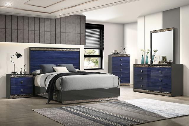 Morcote E.King & Queen Bed - Olympia Furniture (Saint George, Utah)