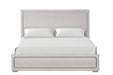 Crowthorne E.King & Queen Bed Grey & White - Olympia Furniture (Saint George, Utah)