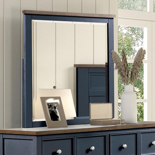 Bed Pinetop Blue & White - Olympia Furniture (Saint George, Utah)
