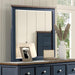 Bed Pinetop Blue & White - Olympia Furniture (Saint George, Utah)