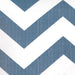 ZOE 18" X 18" Pillow, Blue Chevron (2/CTN) - Olympia Furniture (Saint George, Utah)