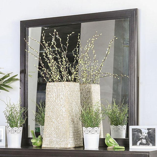 Berenice Espresso Mirror - Olympia Furniture (Saint George, Utah)
