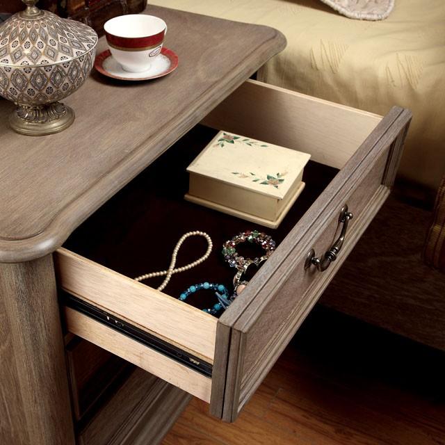 BELGRADE I Rustic Natural Tone Night Stand - Olympia Furniture (Saint George, Utah)