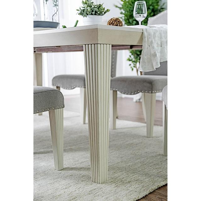 Daniella Antique White Dining Table - Olympia Furniture (Saint George, Utah)