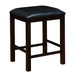 Enrico Espresso Vanity w/ Stool - Olympia Furniture (Saint George, Utah)