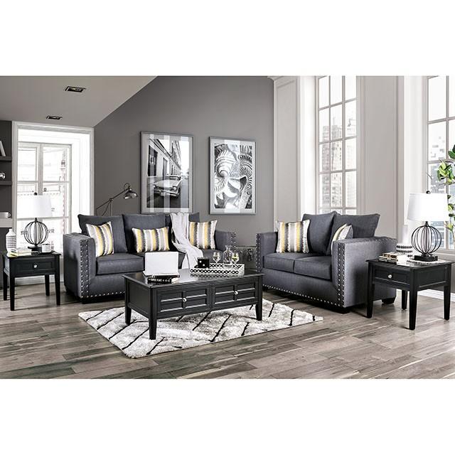 Inkom Slate Love Seat - Olympia Furniture (Saint George, Utah)