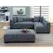 JAYLENE Gray Sectional - Olympia Furniture (Saint George, Utah)