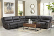 JEROMINUS Sectional, Dark Gray - Olympia Furniture (Saint George, Utah)