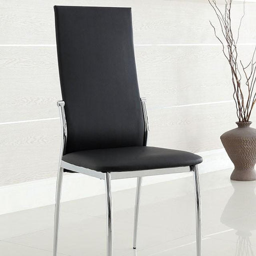 Kalawao Black Side Chair (2/CTN) - Olympia Furniture (Saint George, Utah)