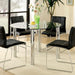 Kona I Chrome Round Dining Table - Olympia Furniture (Saint George, Utah)