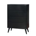 LENNART II Black Chest - Olympia Furniture (Saint George, Utah)