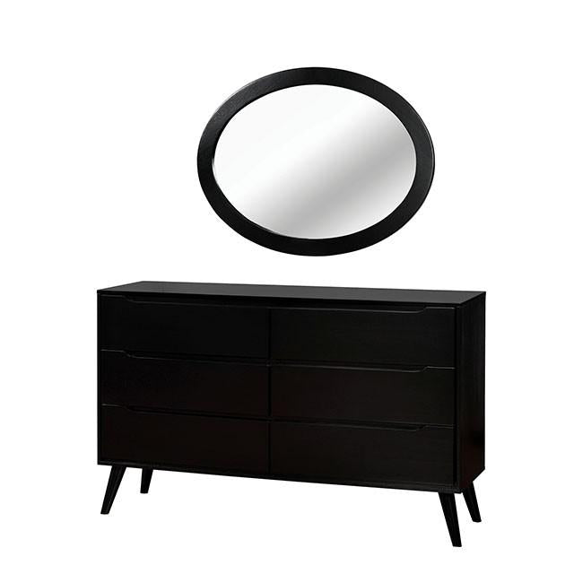 LENNART II Black Dresser - Olympia Furniture (Saint George, Utah)