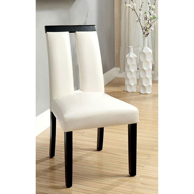 Luminar Black Glass-Insert Dining Table - Olympia Furniture (Saint George, Utah)