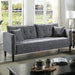 LYNDA Sofa w/ Pillows, Dark Gray - Olympia Furniture (Saint George, Utah)
