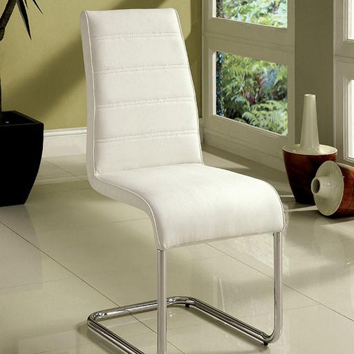 Mauna White Side Chair - Olympia Furniture (Saint George, Utah)